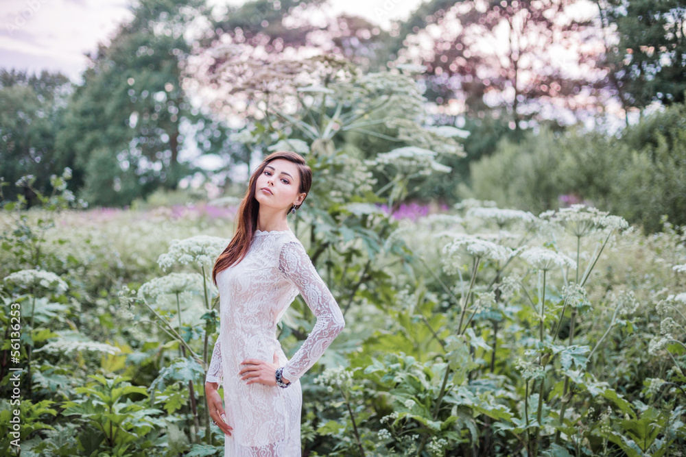 Beautiful bride outdoors Beautiful bride outdoors