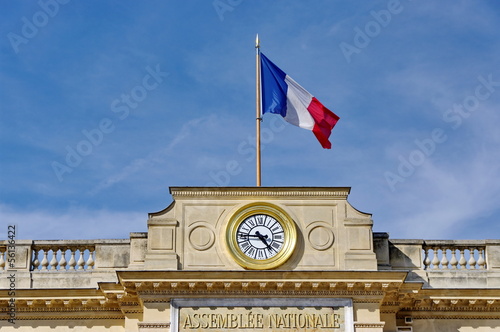 Assemblée Nationale, Paris. Place du Palais Bourbon