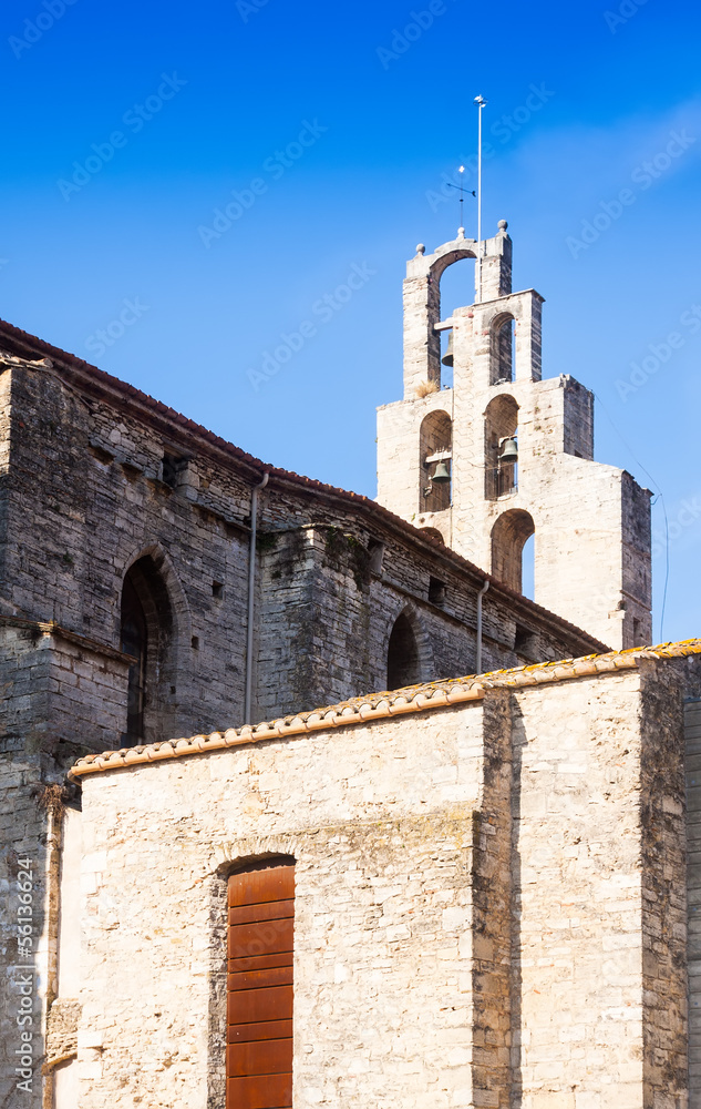 gothic church in Banyoles
