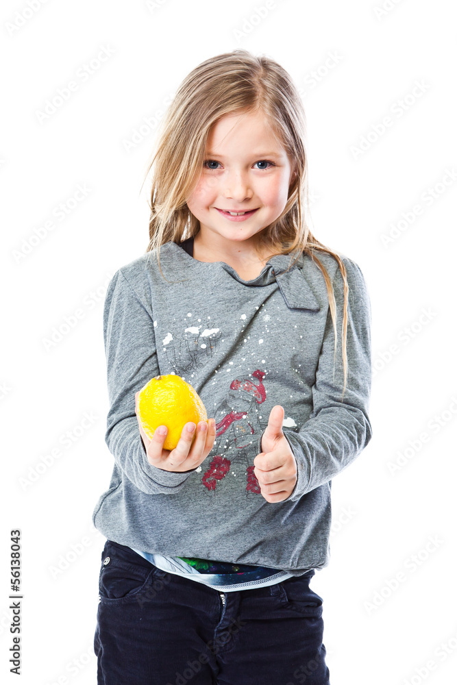beautiful girl with lemon in hand beautiful girl with lemon in hand