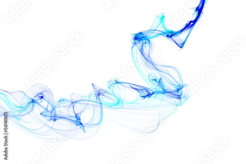 abstract smoke waves