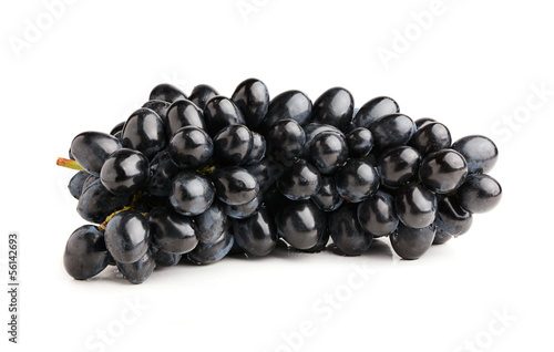 Black grapes, bunch
