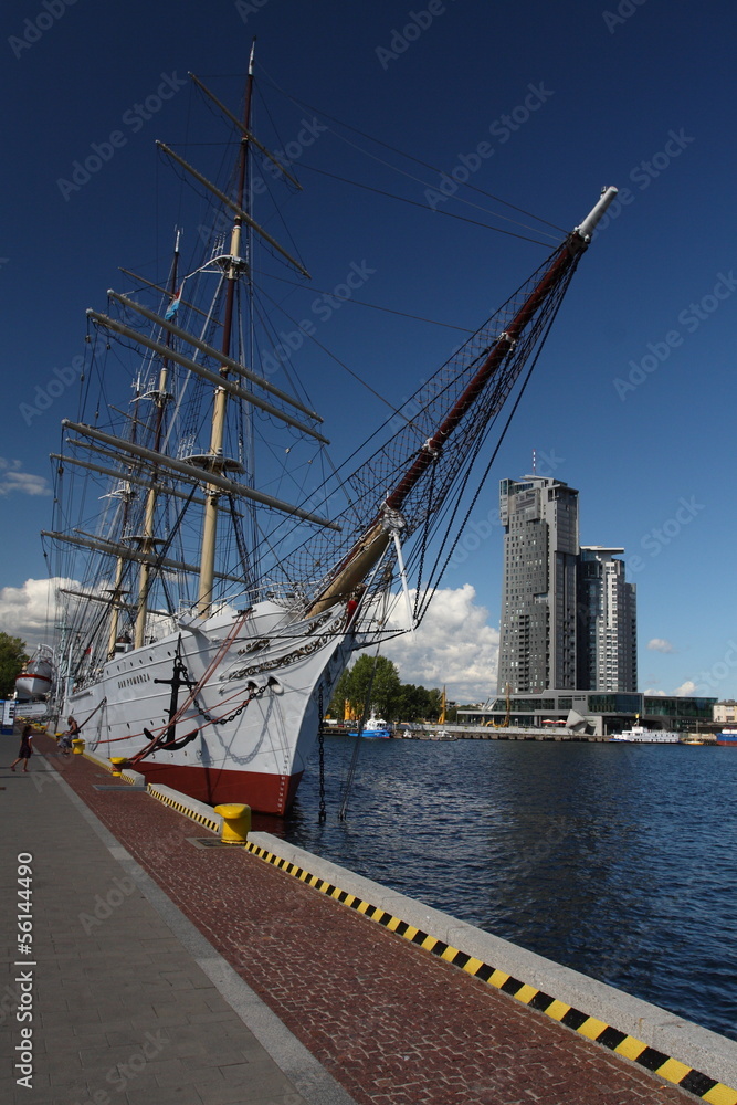 Fototapeta premium Gdynia, Polonia
