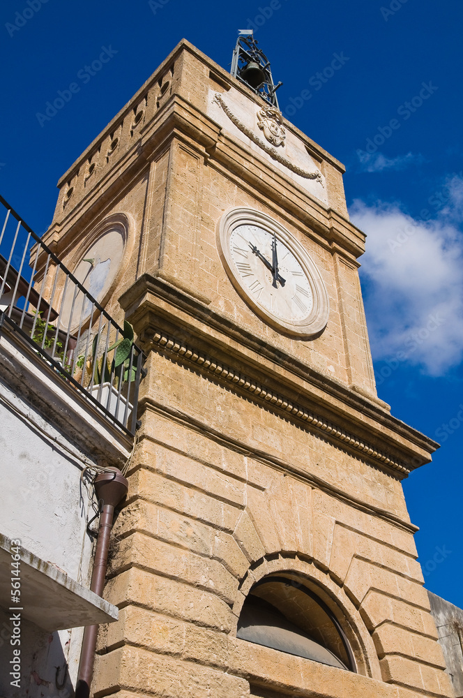 Clocktower. Manduria. Puglia. Italy.