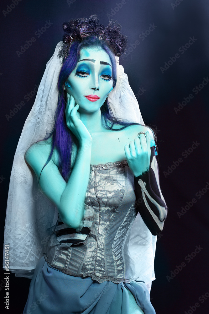 Naklejka premium corpse bride