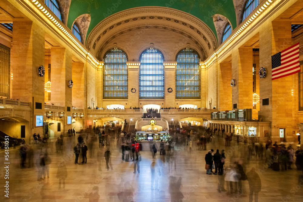 Naklejka premium Grand Central Station w Nowym Jorku