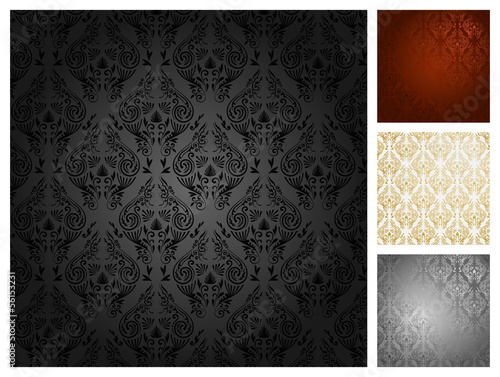 vintage background. seamless pattern