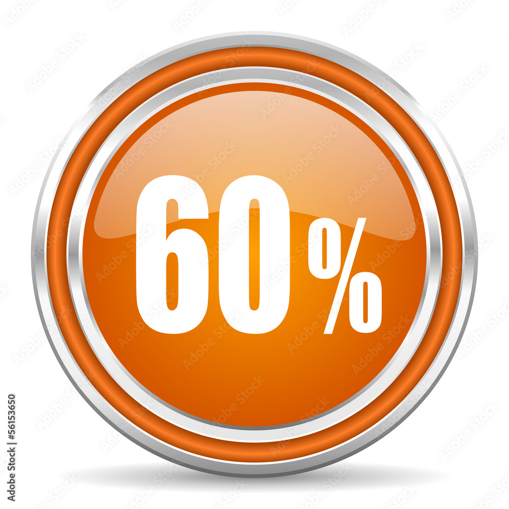 60 percent icon 60 percent icon