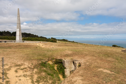 War Memorial at Omaha Beach, Normandy photo