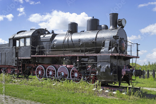 Steam locomotive built in Germany of the Russian project