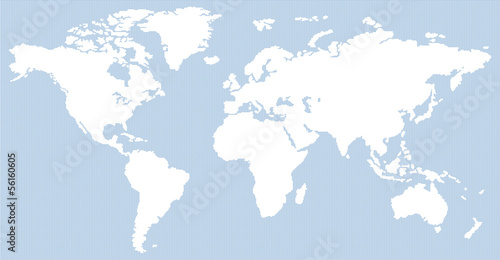 dotted blue world map