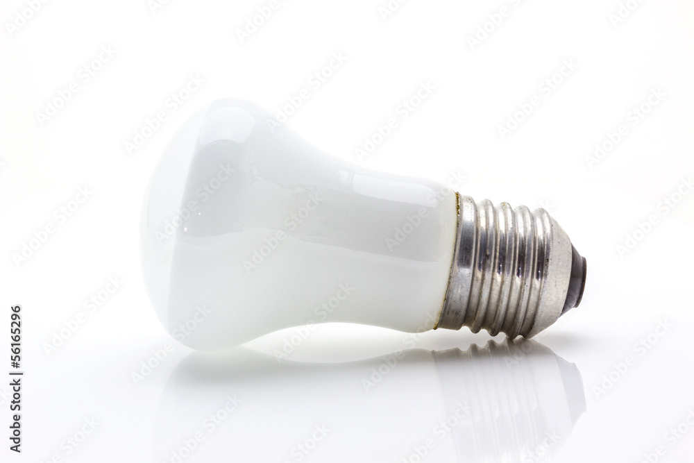 light lamp on white light lamp on white