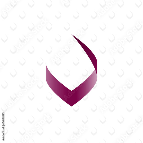 violet victory icon background