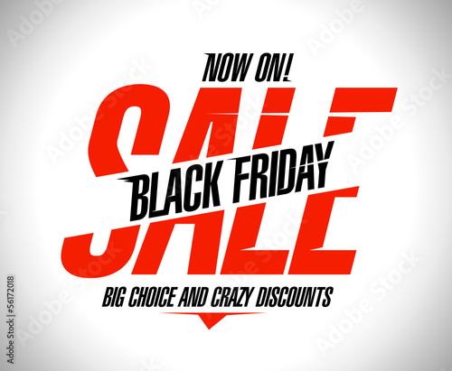 Black friday sale design. 
