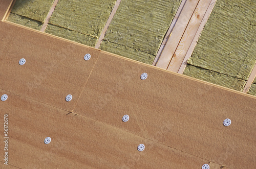 Wallpaper Mural isolation extérieure - laine de bois Torontodigital.ca