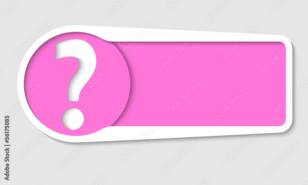 text frame for any text with question mark text frame for any text with question mark