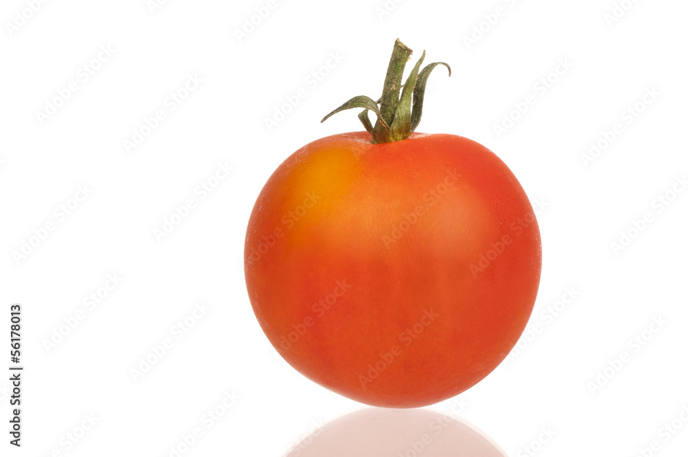 red cherry tomato in closeup red cherry tomato in closeup