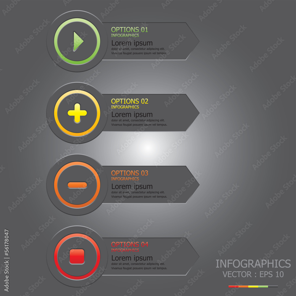 Modern Circle Infographic Design Template