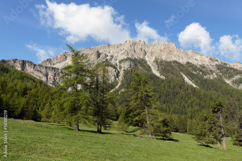 Sanctuary of make her sancte, valley of escreins, , France photo