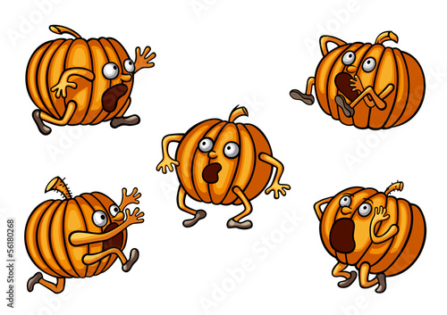Halloween Runaway Pumpkin set