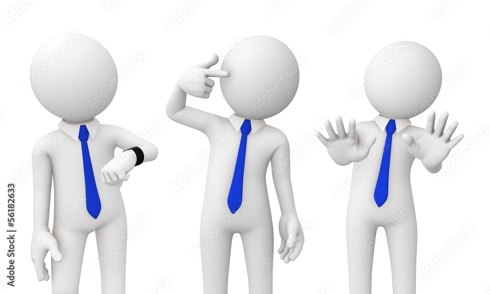 3d human in various pose 3d human in various pose