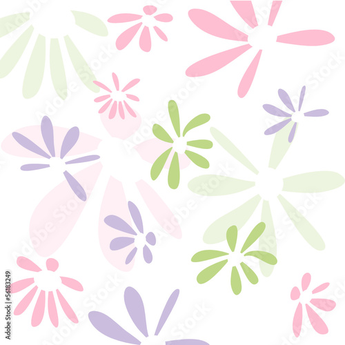 Seamless floral pattern, wallpaper