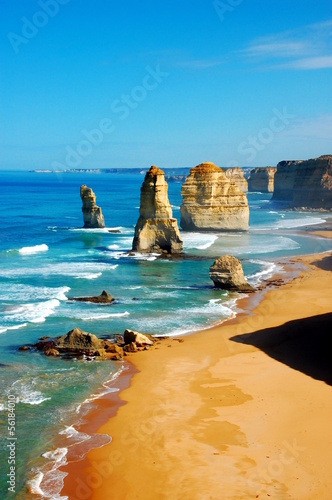 Twelve Apostles on Great Ocean Road, Australia. photo