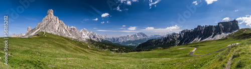 Italy Dolomites mountain - Passo di Giau.