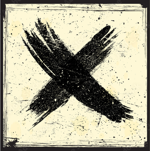 Grunge cross