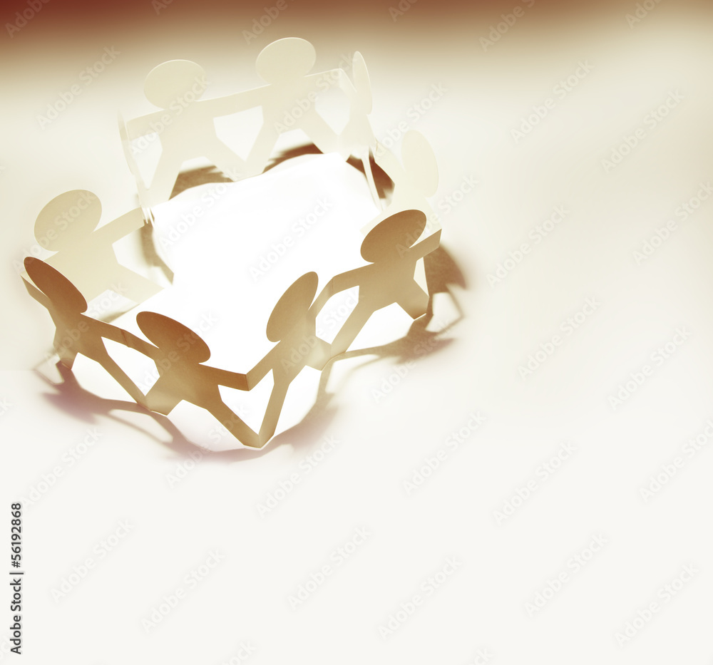 Fototapeta premium Team together