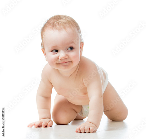 funny crawling baby boy iso...