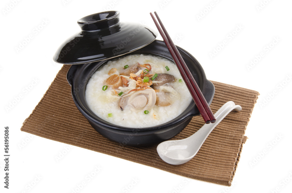 abalone porridge rice gruel abalone porridge rice gruel