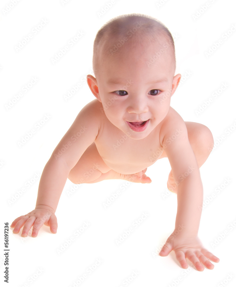 baby boy, bright picture of crawling baby boy baby boy, bright picture of crawling baby boy
