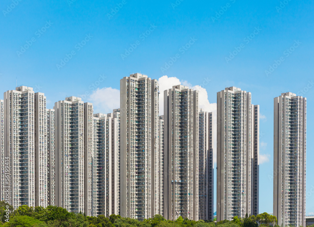 Hong Kong residential buildings
