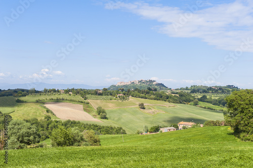 Landscape near Pienza Tuscany