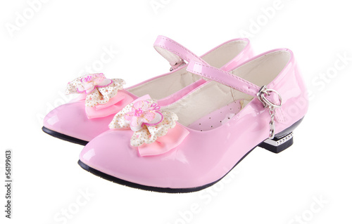shoes for girls on background
