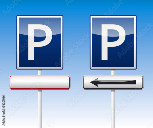 Parking traffic board