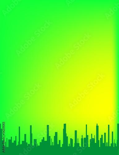 Green City Background