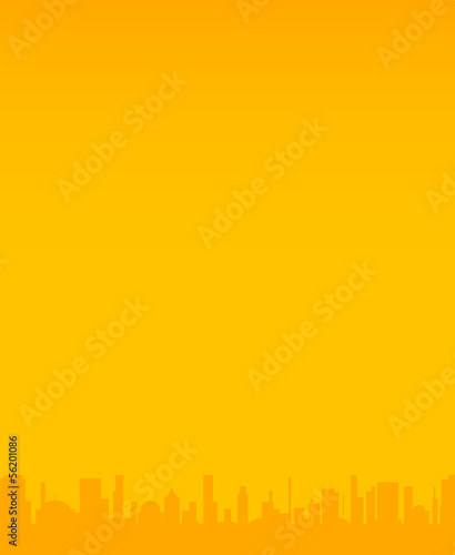 Orange City Background
