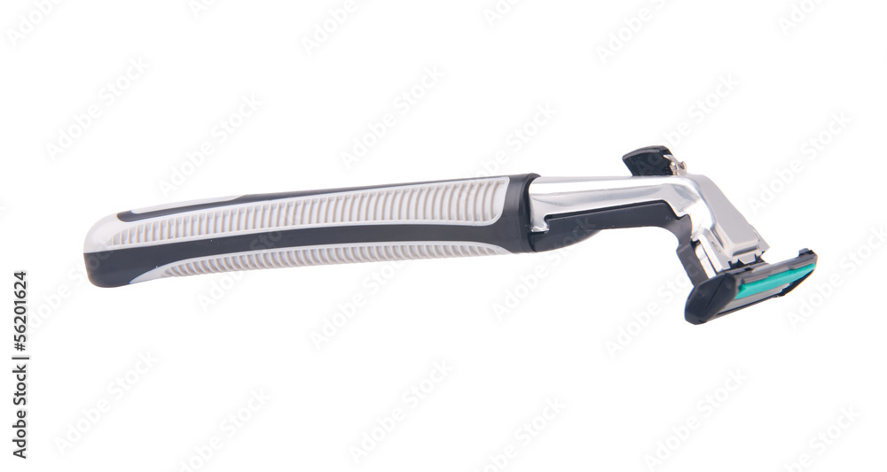 Obraz premium Safety shaver or razor on background