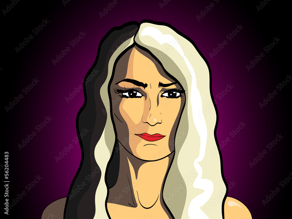 portrait of beautiful blonde girl fashion portrait of beautiful blonde girl fashion