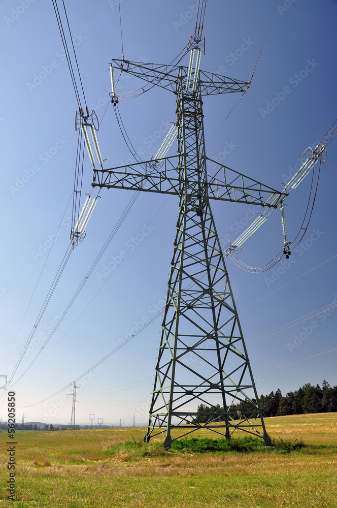 © petrarottova - Electricity pylons © petrarottova - Electricity pylons