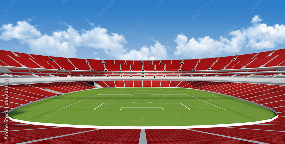 Fototapeta premium Zaplecze sportowe - stadion