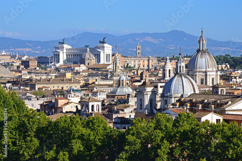 Roma vista dalla Terrazza dell'Angelo photo