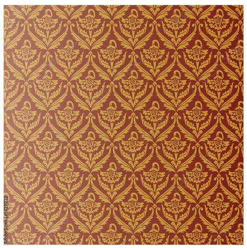 Seamless wallpaper pattern