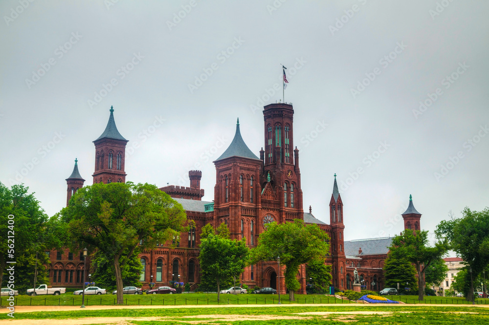 Smithsonian Institution Building (the Castle) in Washington, DC