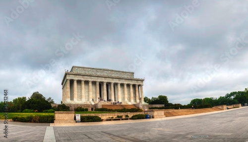 The Lincoln Memorial in Washington, DC in the morning