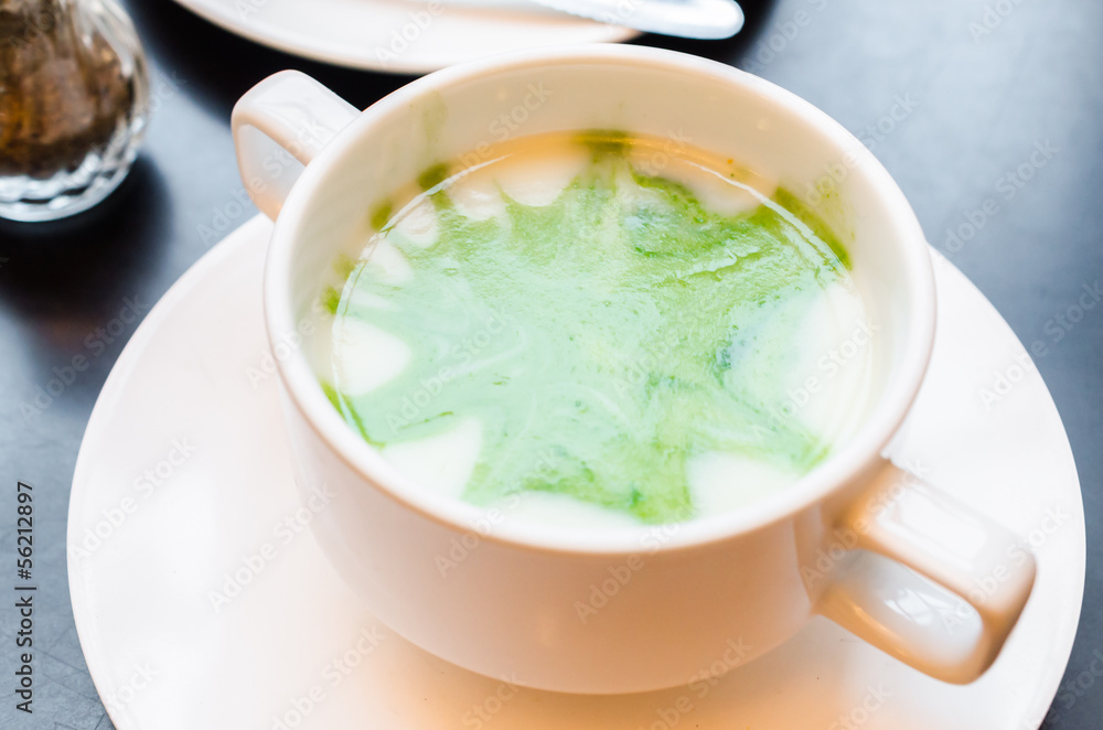 Spinach soup Spinach soup