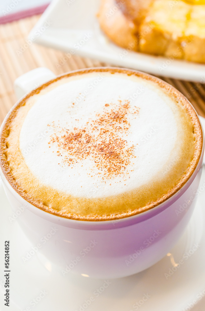 Hot cappuccino Hot cappuccino