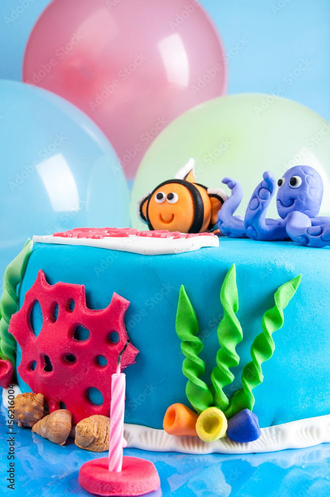 Obraz premium birthday cake
